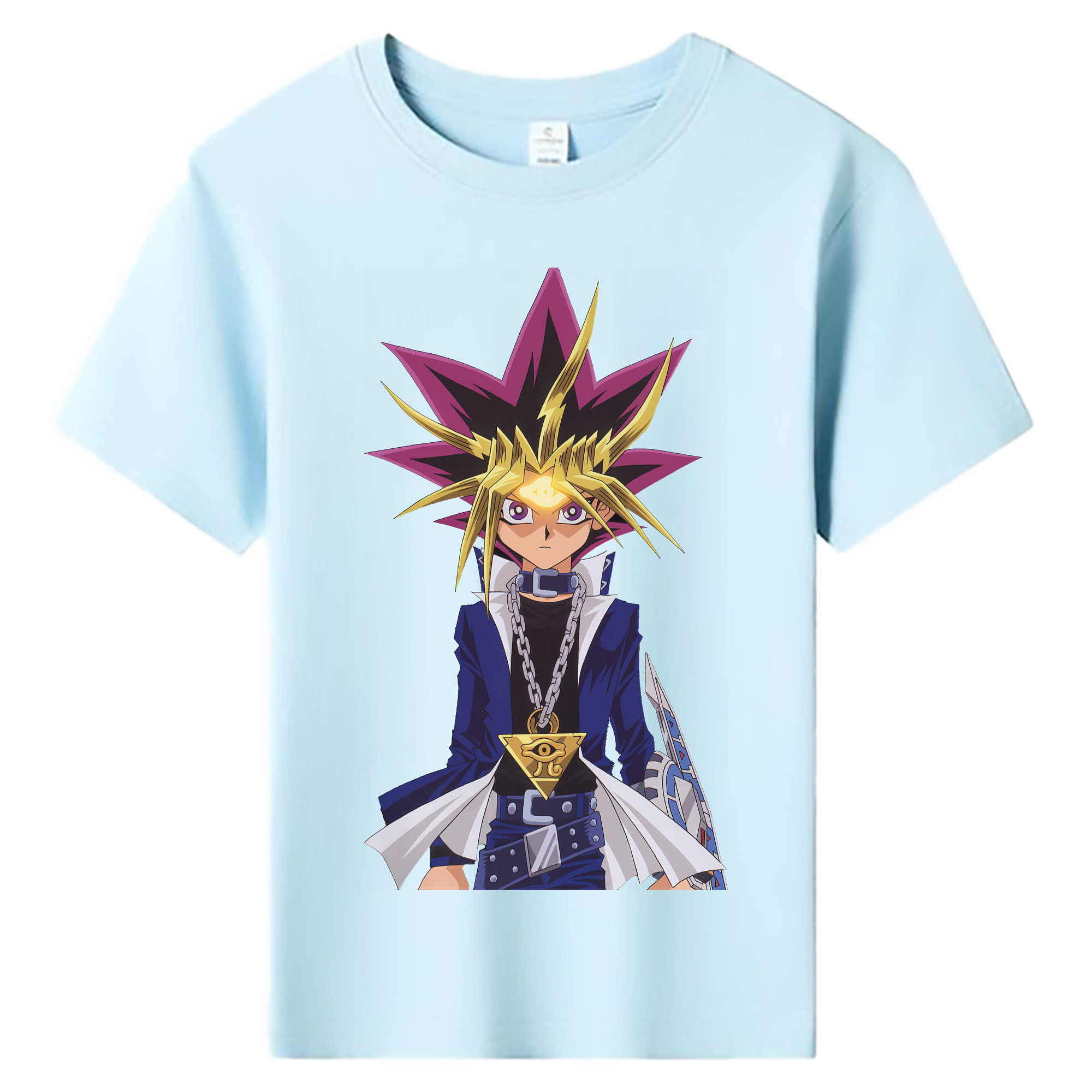 （画像用） 遊☆戯☆王 Yu-Gi-Oh! 綿100％キッズTシャツ（フロントプリント）